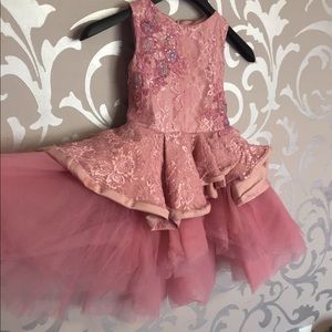 Girls s fancy party birthday bridesmaid dress